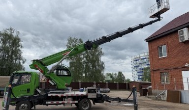 Аренда автовышки 35 метров от Гайнцев Дмитрий Владимирович: Исузу эльф 2 фото