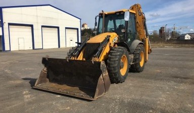 Экскаваторы-погрузчики от Снабсервис: JCB 4СХ, CAT 428 4 фото