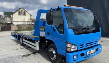Эвакуаторы и автовозы от Рома: Isuzu NQR75 3 фото