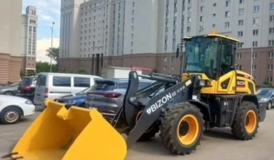 Объявление от Сергей: «Фронтальный погрузчик(с водителем) Bizon» 1 фото