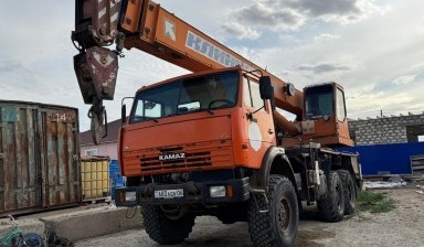 Аренда автокрана 25 тонн от Нурлан: КамАЗ 1 фото