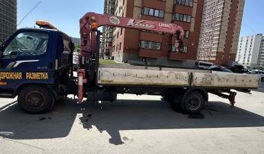 Услуги манипулятора с катюшей от Кирилл: Hyundai HD 72 1 фото