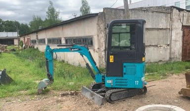 Мини-экскаваторы от ИП Данилов АА.: Sanny 1 фото