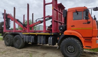 Объявление от Наталья: «Лесовоз с прицепом с манипулятором» 1 фото