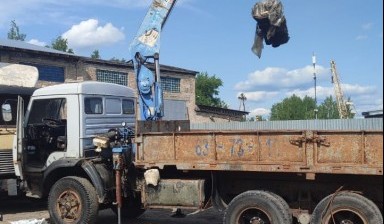 Объявление от Чукавина Юлия Валерьевна: «Услуги манипулятора. Перевозка, погрузка разгрузка Камаз» 2 фото