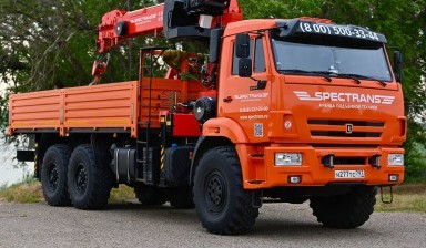 Манипуляторы грузоподъемностью 7 тонн от СПЕЦТРАНС: КАМАЗ 3 фото