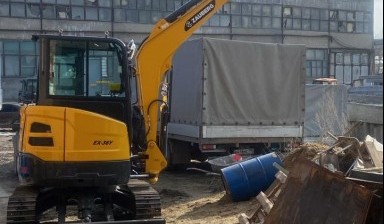 Аренда гусеничного мини-экскаватора от ПАРТНЁР ПОЛИМЕР: ZAUBERG EX-36Y 3 фото