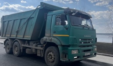 Самосвалы 25 тонн от Ильнур: КАМАЗ 6520 1 фото