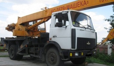 Аренда автокрана 15 тонн от Спарнюк Елена Фёдоровна: МАЗ 5337 КС - 3579 1 фото
