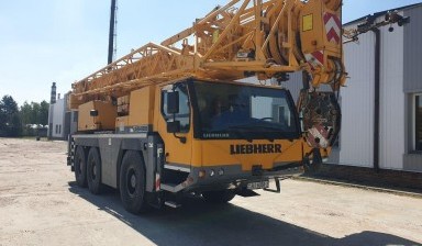Аренда средний автокран от Виталий Владимирович: Liebherr LTM 1055-3.2 1 фото