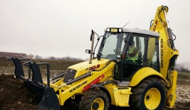 Экскаваторы-погрузчики от Андрушкевич Виталий Александрович: NEW HOLLAND 1 фото