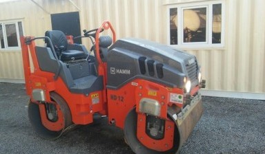 Дорожные катки и асфальтоукладчики от Джахонгир: HAMM HD 12 VV 1 фото
