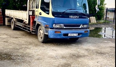 Объявление от Алексей: «Услуги манипулятора  Isuzu forward» 1 фото