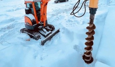 Ямобуры 1000 мм от Бохан Н.Д.: Bobcat,eurocomach,kubota 1 фото
