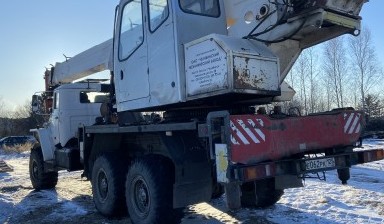 Автокран с цепным пауком от Олег Владимирович: Урал кс 45721 3 фото