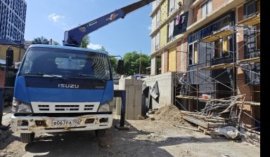 Манипуляторы грузоподъемностью 3 тонны от РУССПЕЦСТРОЙ: Isuzu nqr75 4 фото