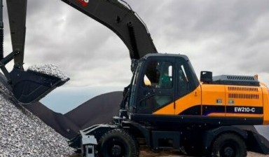 Услуги полноповоротных экскаваторов от Шишов Вячеслав Владимирович: Zauberg EW 210-01 1 фото