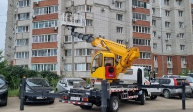 Услуги колесной автовышки от Константин: Исудзу 2 фото