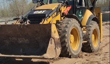 Экскаваторы-погрузчики от Бикматов Рафаэль Азатович: CATERPILLAR 3 фото