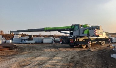 Автокран с вибропогружателем от ООО "УМИА": Zoomlion ztc300v 3 фото