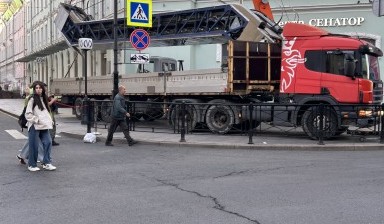 Объявление от Лыгин Дмитрий: «Аренда шаланды с кониками 30 тонн.» 3 фото