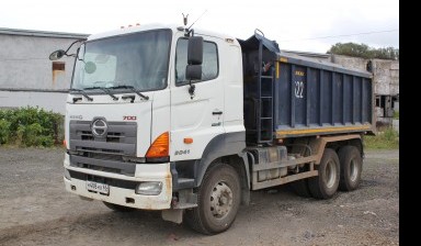 Объявление от МИДО: «Аренда самосвала 18 кубов HINO 700» 1 фото