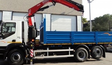 Гидравлические манипуляторы от Аренда манипулятора в Москве: Iveco 1 фото