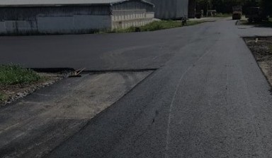 Нанесение дорожной разметки от Асфальтирование в Курской области: 1 фото