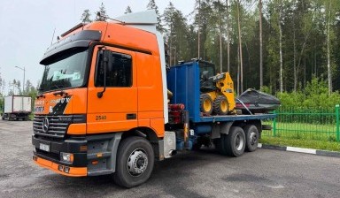Объявление от Хохолко Роман Георгиевич: «Эвакуатор с манипулятором для спецтехники Mercedes» 4 фото