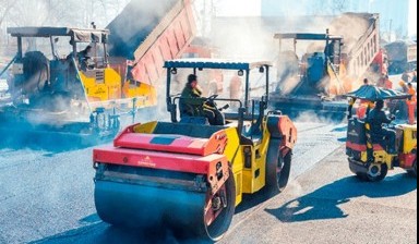 Нанесение дорожной разметки от Асфальтирование Пенза:  1 фото