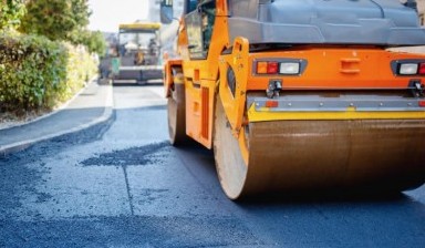 Благоустройство территории от Строительство дорог:  1 фото