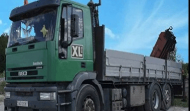Манипуляторы от ОВКБел: IVECO EUROTECH 1 фото