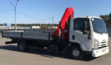 Манипуляторы для установки столбов от МОС СТРОЙ ПОДЪЕМ: Isuzu 1 фото