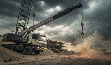 Объявление от АЙ-ТЭК: «Услуги автокрана, 25, 30, 40, 70 - 100тонн zoomlion» 4 фото