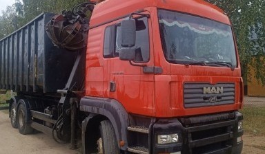 Вывоз мусора и бытовых отходов от БелИФапромсервис: MAN TGA 3 фото