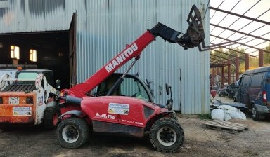 Объявление от МИР МАШИН: «Аренда Мини- телескопический погрузчик Manitou 625 MANITOU MT-X 625 T» 3 фото