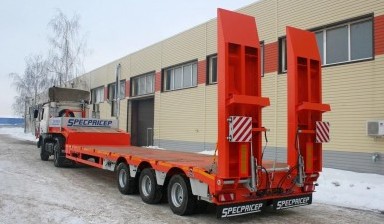 Тралы и низкорамные платформы от Александр: Вольво 1 фото