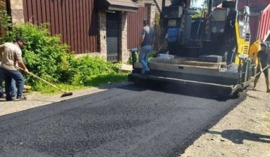 Благоустройство территории от ОмсСтрой:  1 фото