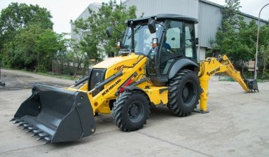 Экскаваторы-погрузчики от Ермакович Сергей Николаевич: New Holland B115B, 2011 1 фото