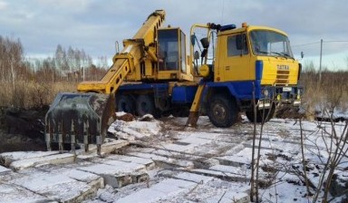 Объявление от Технопарк: «Копаем траншеи и котлованы экскаватором CAT» 1 фото