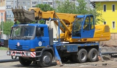Объявление от Технопарк: «Экскаватор для копки траншей и демонтажа» 1 фото
