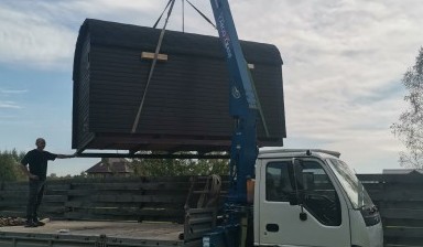 Объявление от Александр: «Услуги манипулятор. Перевозка с КМУ 3 т.  Isuzu» 2 фото