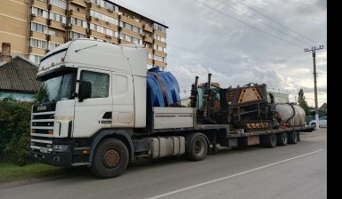 Объявление от Шевцов Александр Александрович: «Тягач трал аренда для перевозки Scania» 1 фото