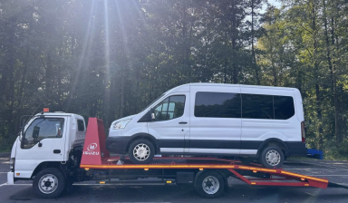 Объявление от Мотринец Василий: «Вызвать с лебедкой эвакуатор 8 тонн Isuzu NQR» 1 фото