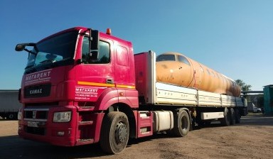 Объявление от МЕГАРЕНТ: «Аренда длинномера 27 тонн - длина борта 12/ 13.6 м» 2 фото