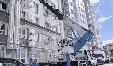 Объявление от Денис: «Услуги автовышки 36 метров Исузу эльф» 2 фото