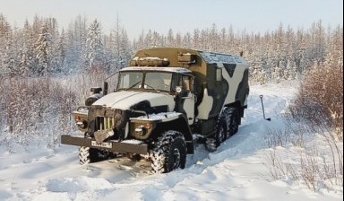 Услуги вахтового автомобиля 6х6 с техпомощью по России