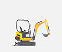 Compact excavators