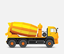 Concrete trucks